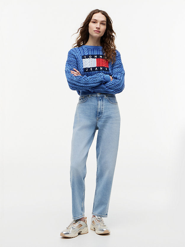 Ultra High Rise Tapered Leg Mom Jeans