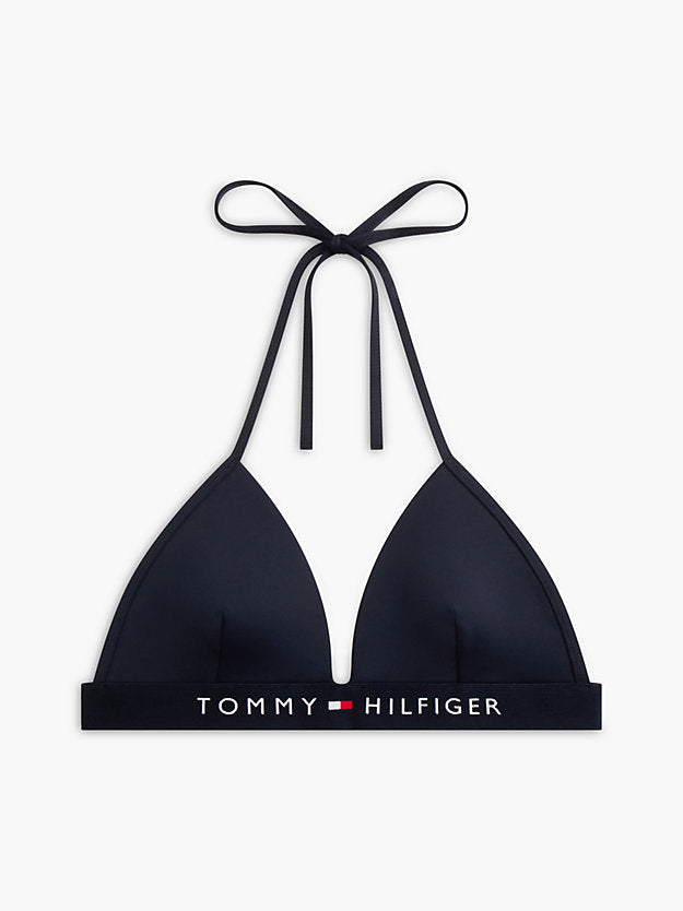Original Foam Triangle Halterneck Bikini Top