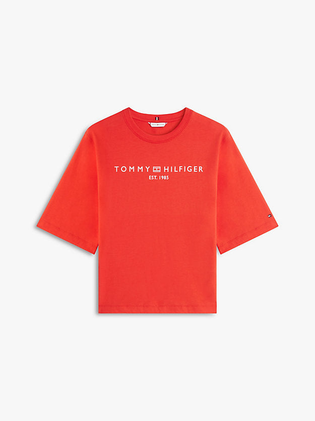 Logo Relaxed Crew Neck T-Shirt