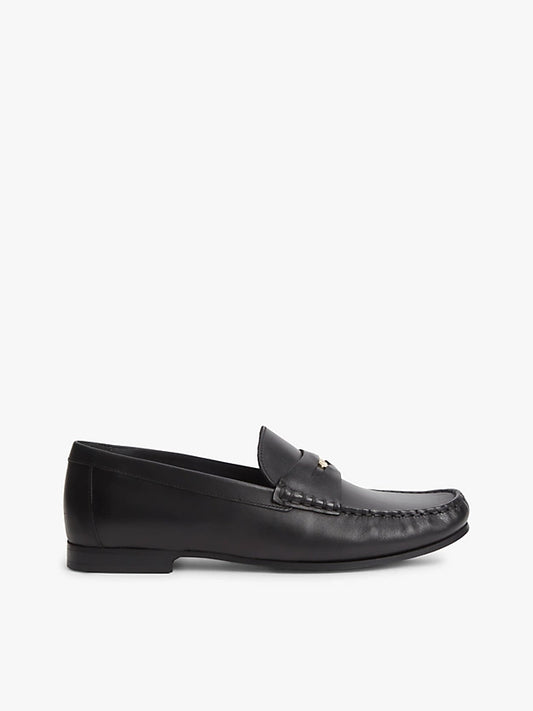 Monogram Leather Penny Loafers