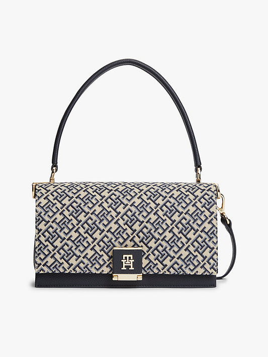 Monogram Jacquard Crossbody Bag