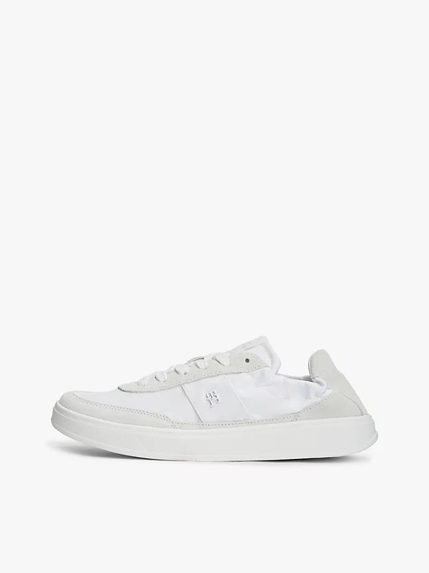 Suede Scrunch Back Trainers