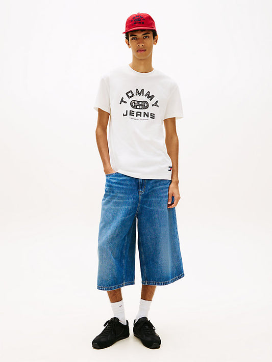 Graphic Crew Neck Jersey T-Shirt