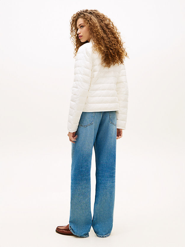 Water Repellent Lightweight Down Slim Jacket