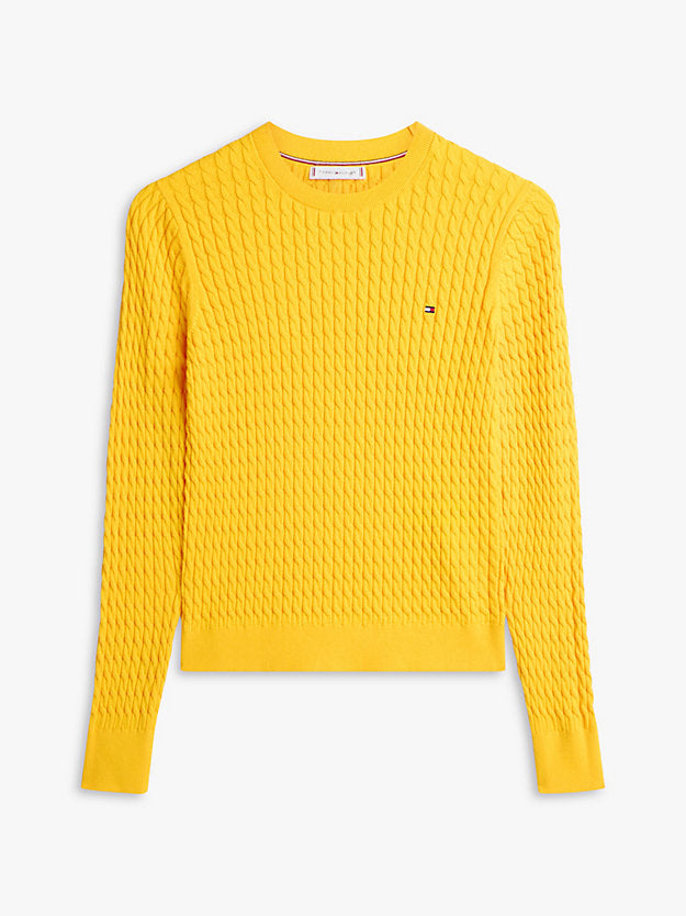 Cable Knit Crew Neck Jumper