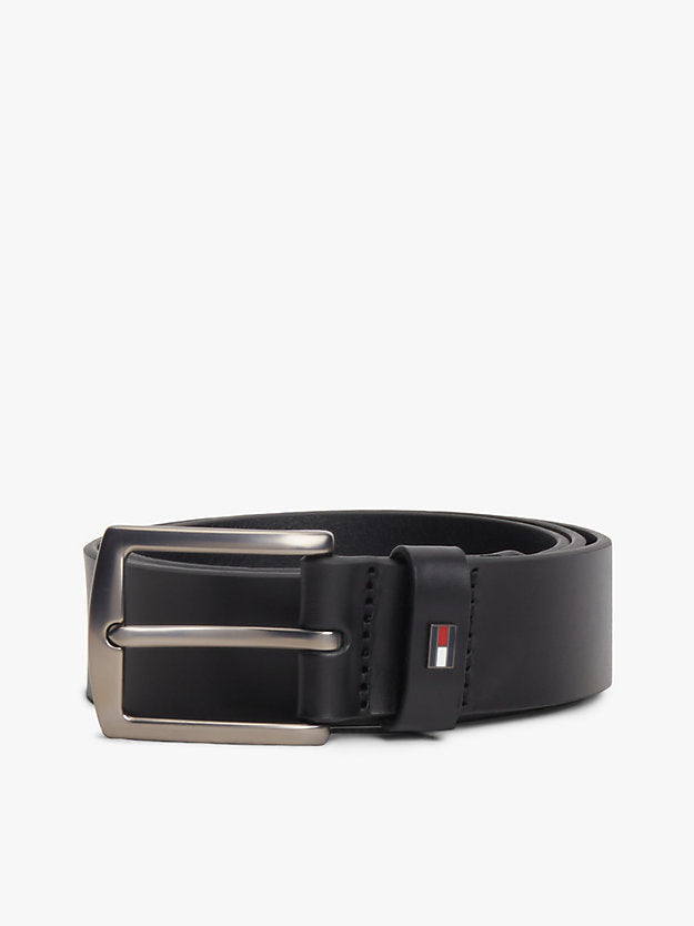 Denton Enamel Flag Leather Belt