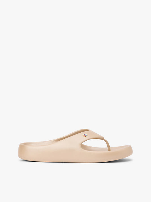 Iridescent Moulded Flip-Flops
