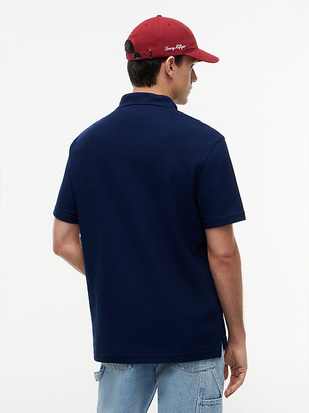 Classic Fit Knit Collar Polo Shirt