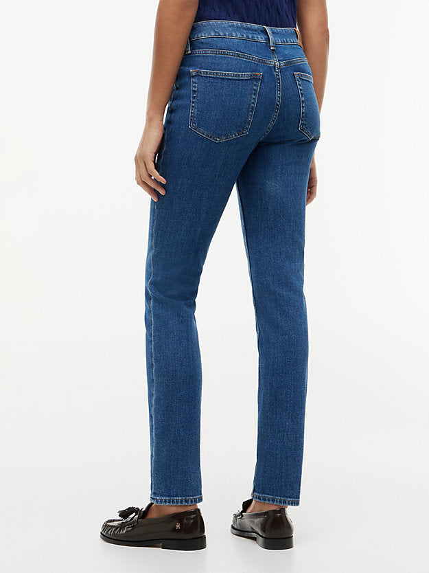 Mid Rise Slim Jeans