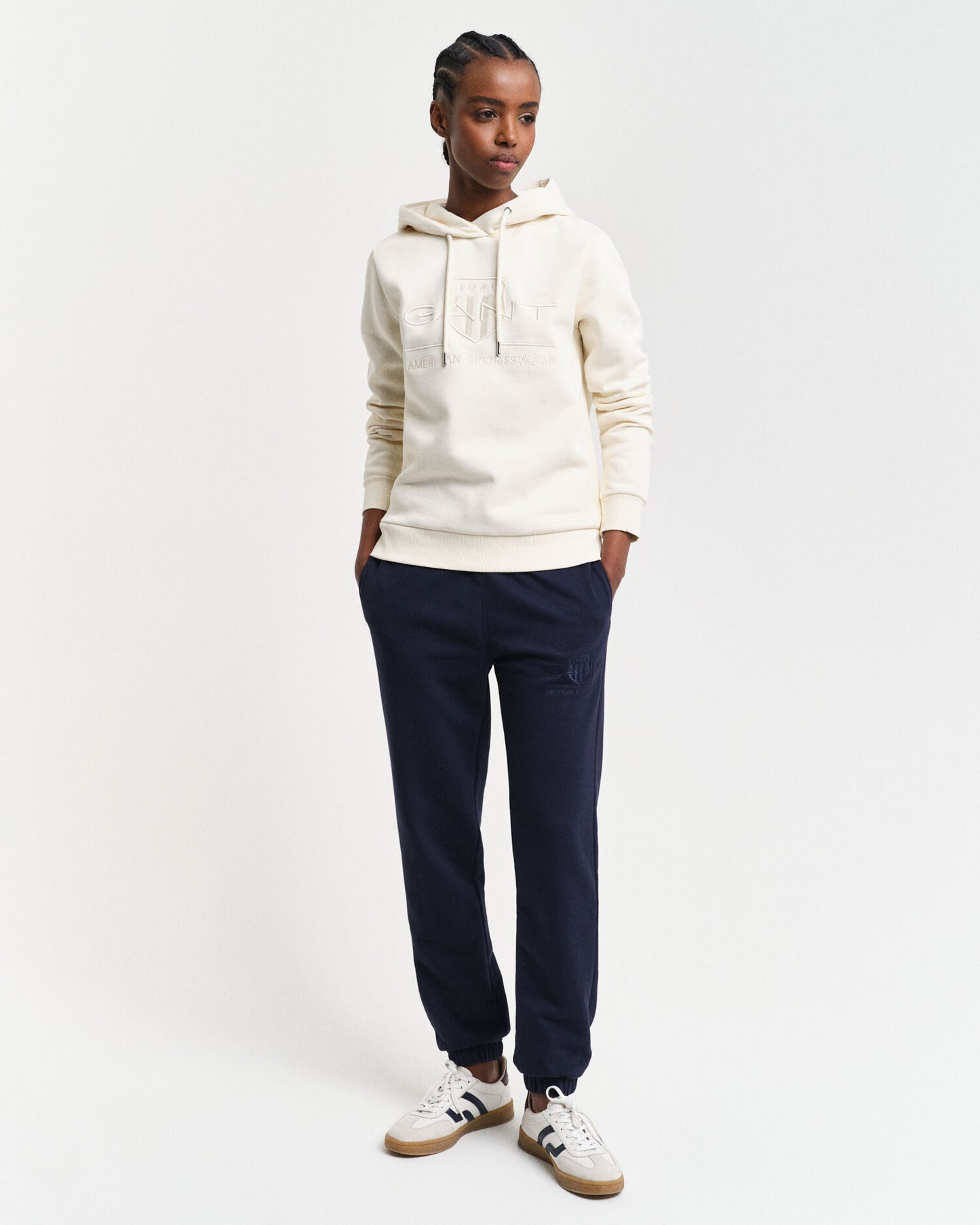 Tonal Shield Hoodie