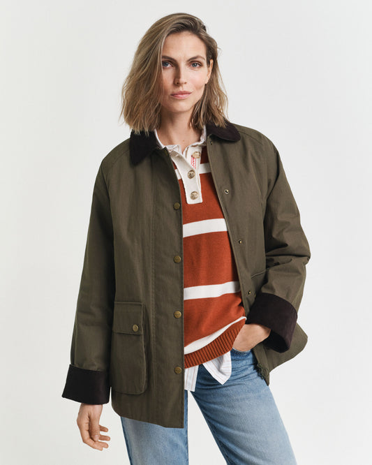 Waxed Cotton Barn Jacket
