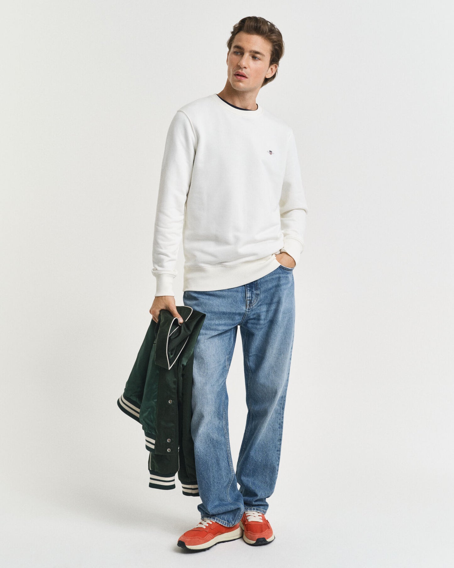 Shield Crew Neck Sweatshirt