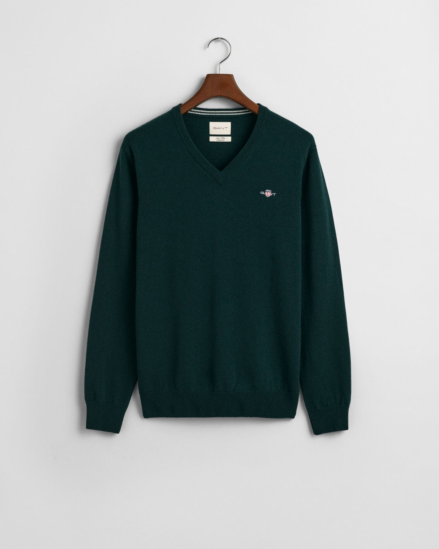 Superfine Lambswool V-Neck Sweater