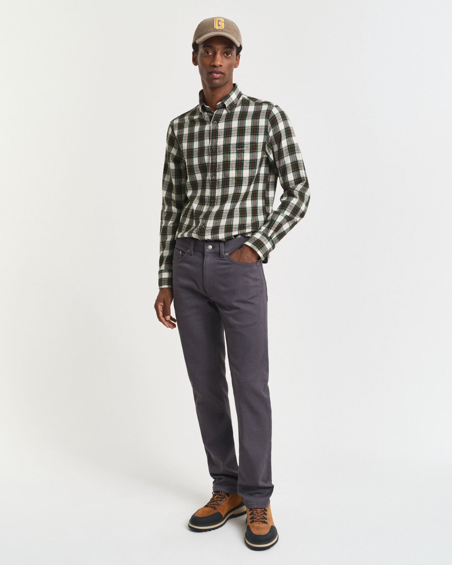 Regular Fit Soft Twill Jeans