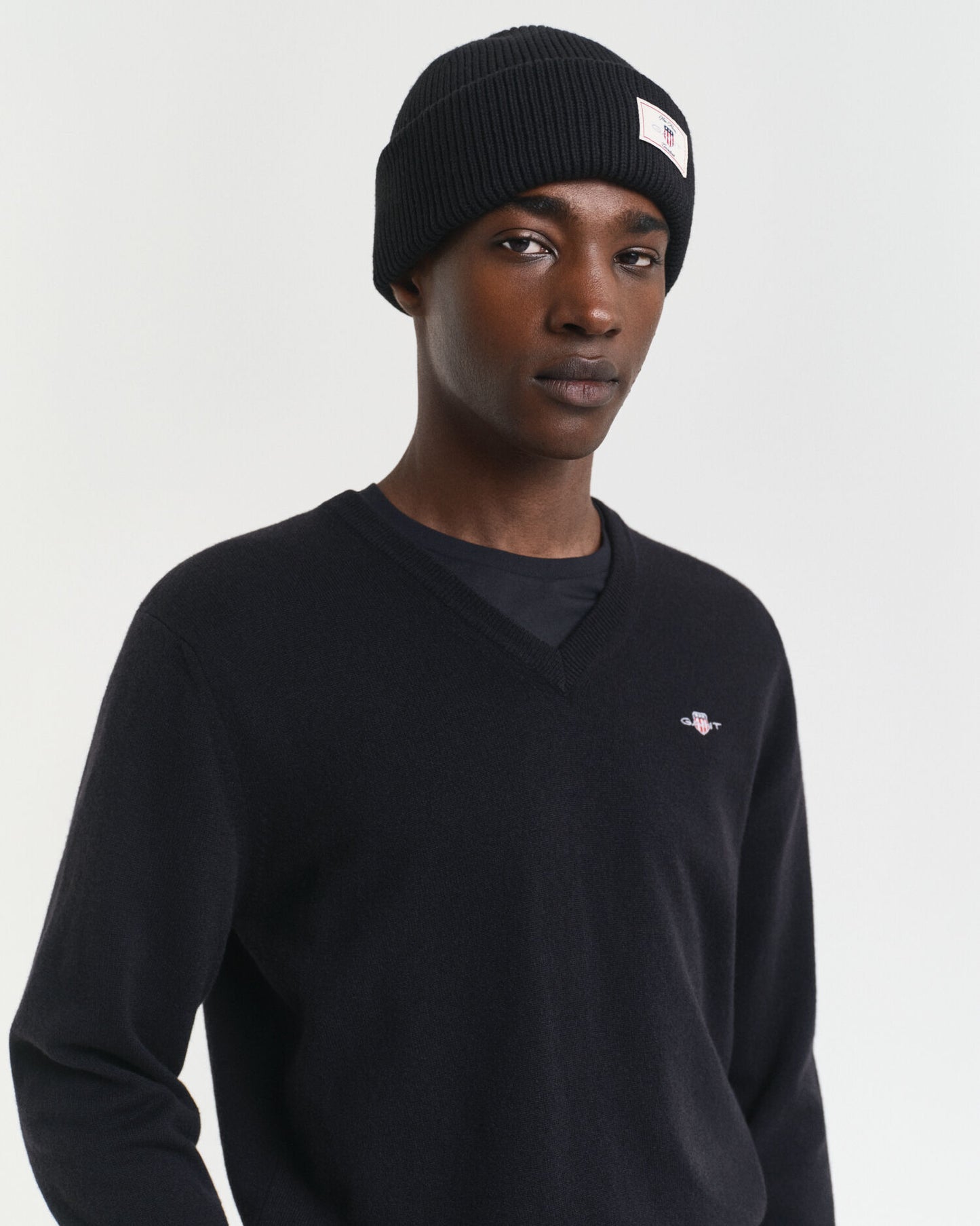 Superfine Lambswool V-Neck Sweater