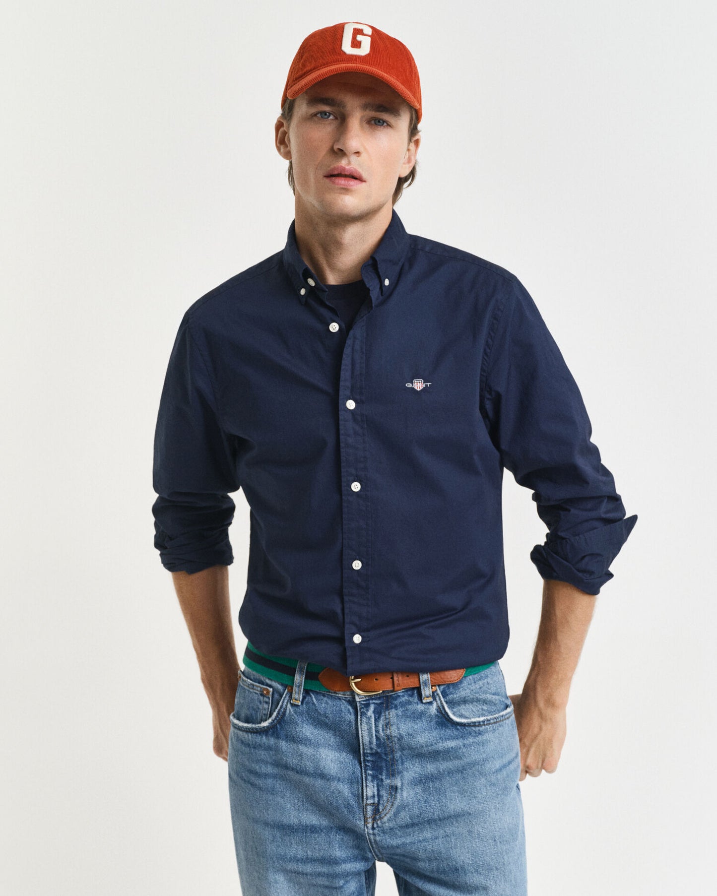 Slim Fit Classic Poplin Shirt